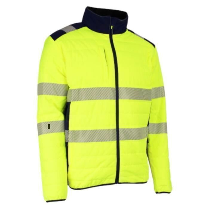 Coverguard Veste de travail chaude haute visibilité FLAKE jaune