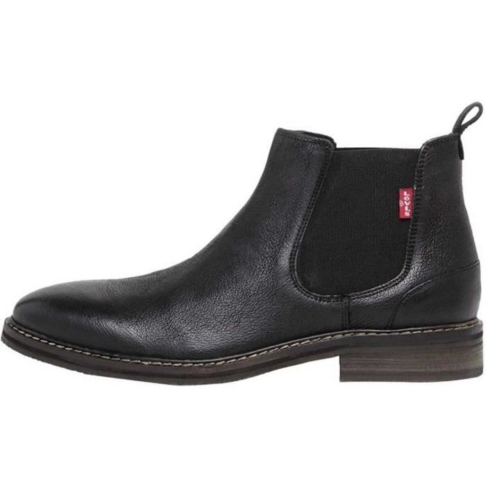 boots cuir levi's
