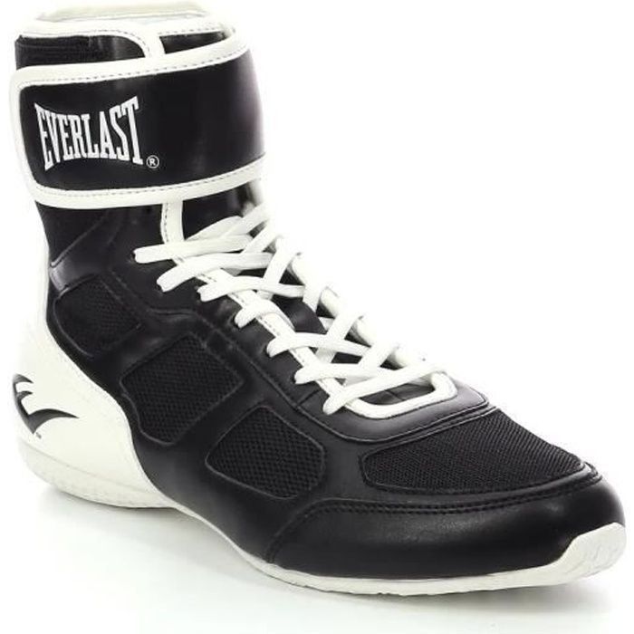 chaussures de boxe de boxe everlast ring bling - noir/blanc