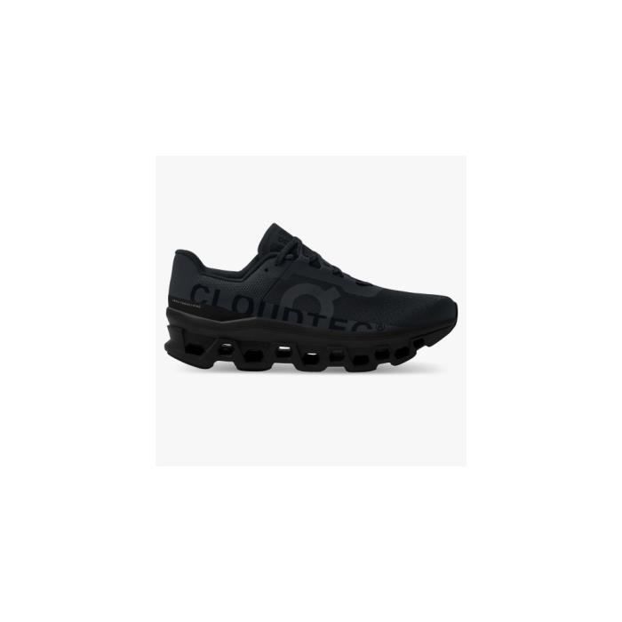 chaussures de running on running cloudmonster noir - homme/adulte - régulier