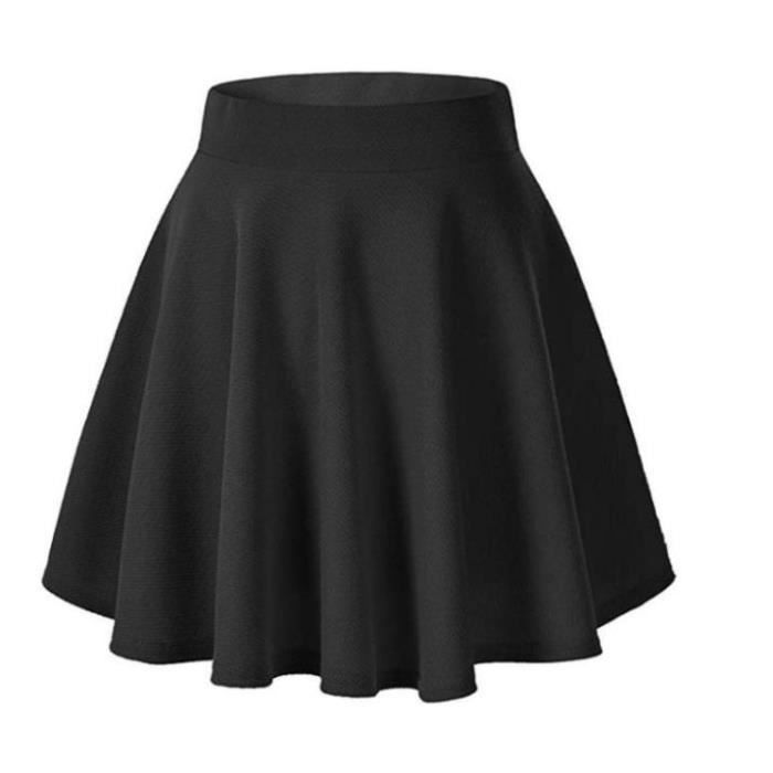 Jupe best sale noire patineuse