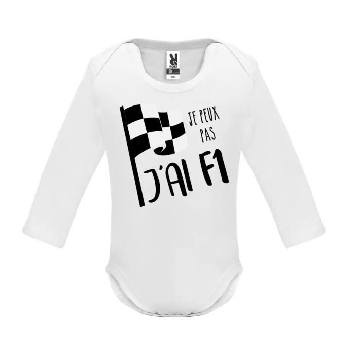 Body manche store longue bébé