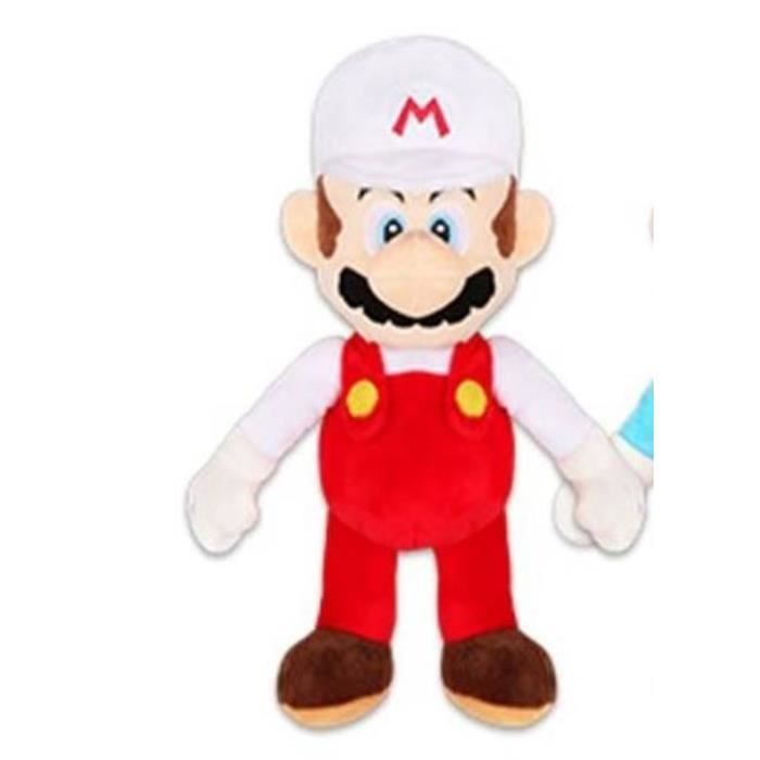 Nintendo Peluche Fire Mario de 19 cm fabriquée à partir de Tissus Super  Doux, Parfait pour Les collectionneurs et Les Enfants