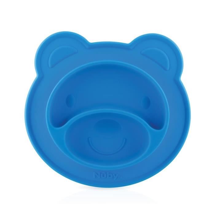 Nuby Assiette Antiderapante Silicone Forme Ours Cdiscount Puericulture Eveil Bebe