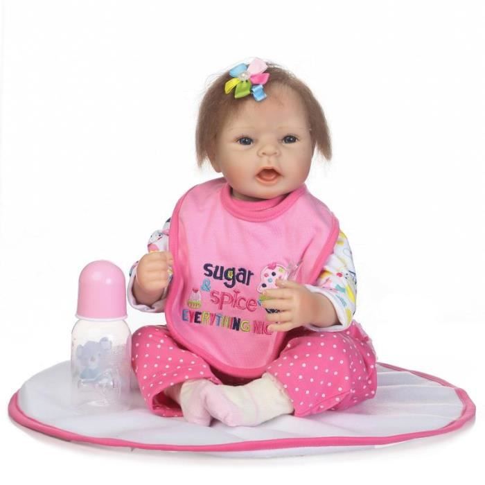 52cm Bebe Realista Poupee Reborn Fille Bebes Toys Pour Enfants Cadeau De Noel Pour Enfant Achat Vente Poupee Cdiscount