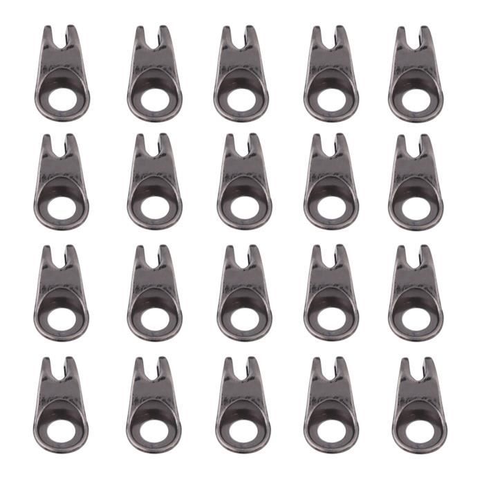 12 Boucles De Lacets Métal LMOGWL - Argent/Or/Noir | Déco Chaussures Sport, Casual, Enfants/Adultes