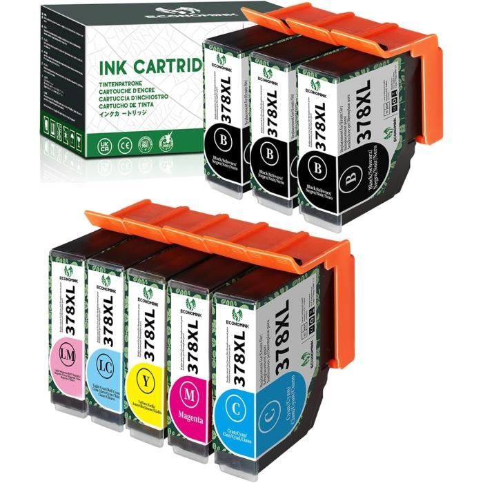 378Xl Cartouche D'Encre Compatible Pour 378 Xl Multipack Pour ...