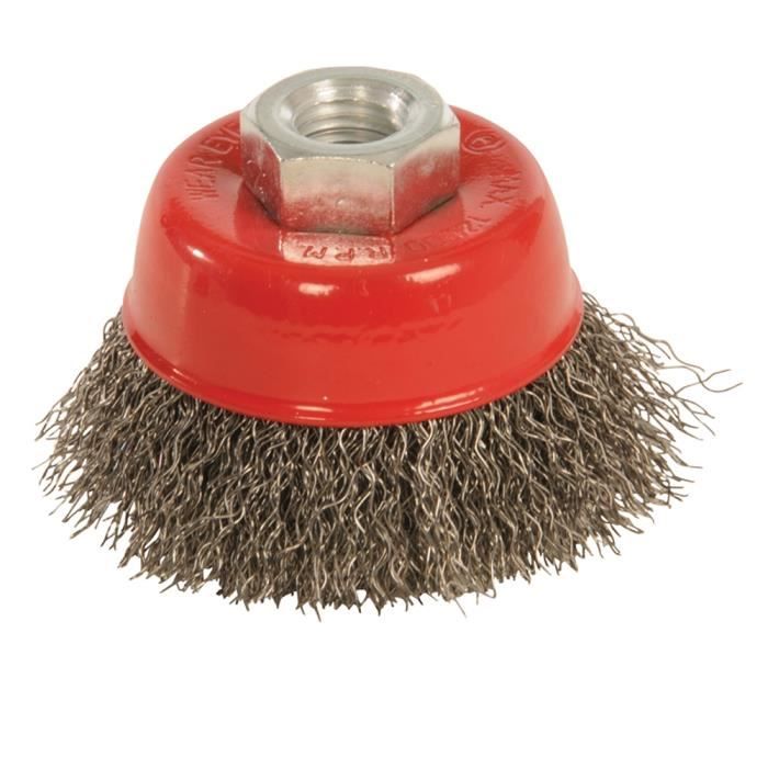 Silverline Brosse boisseau D. 65 mm M14 - vue 2