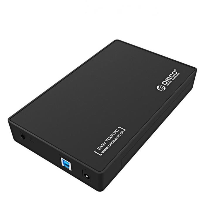 Boîtier de disque dur SATA vers USB 3.0, 3.5/2.5 pouces, boîtier de disque dur externe, adaptateur haute vitesse pour PC portable, boîtier de disque dur  7