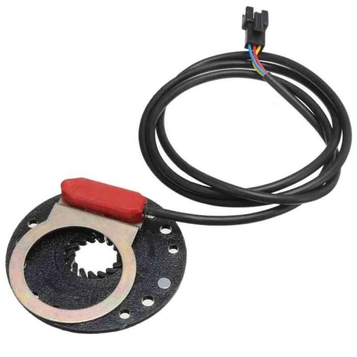 Capteur PAS 12 Aimants Pour Vélo électrique – Compatible Hollowtech2/Octalink, Disque 77mm, Câble 51mm