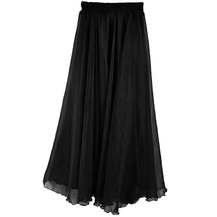 Jupe shop soie noire