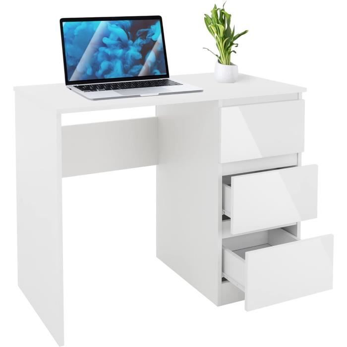 Meuble TV 2 Tiroirs Façades Rotin - L100 cm
