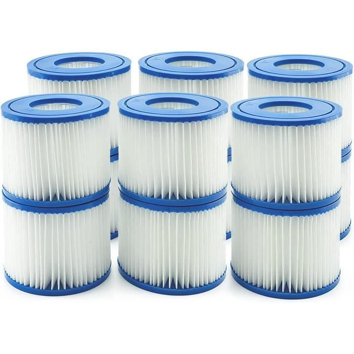 Jeu De Filtres De Rechange Pour Spa Gonflable Bestway Lay-Z (modèles Miami, Vegas, Monaco, Palm Springs) - Référence P6600
