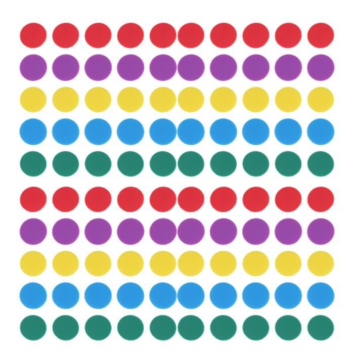 200 Jetons De Comptage En Plastique Violet - Disques Ronds Translucides 18,5 Mm Pour Apprentissage Mathématiques Et Décoration