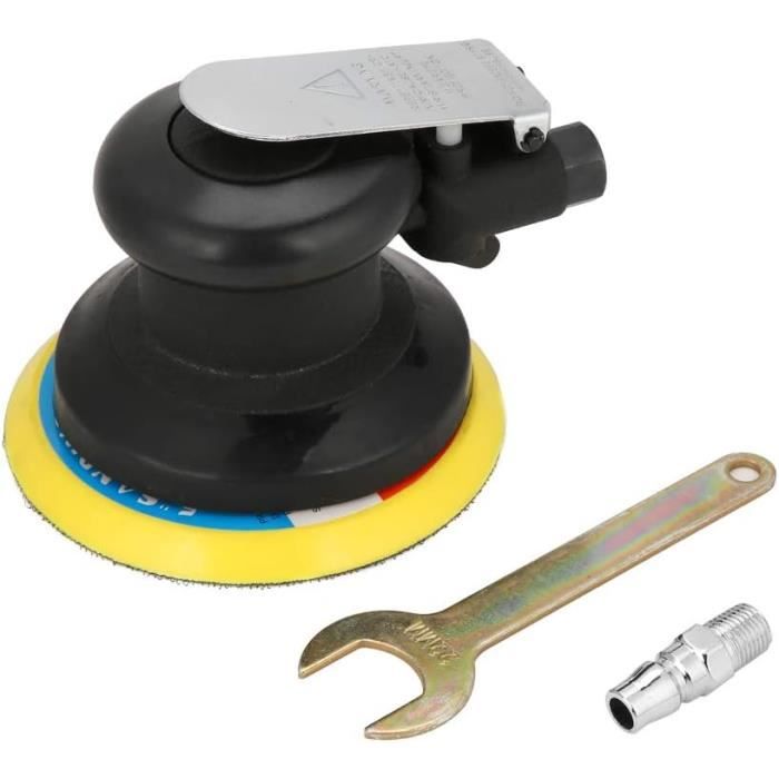 Ponceuse Orbitale Pneumatique 75 Mm - Pour Polissage Carrosserie, Métal, Bois, Pierre