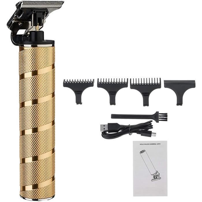 Tondeuse Cheveux Professionnelle Sans Fil USB - Kit De Toilettage Complet, Neuf