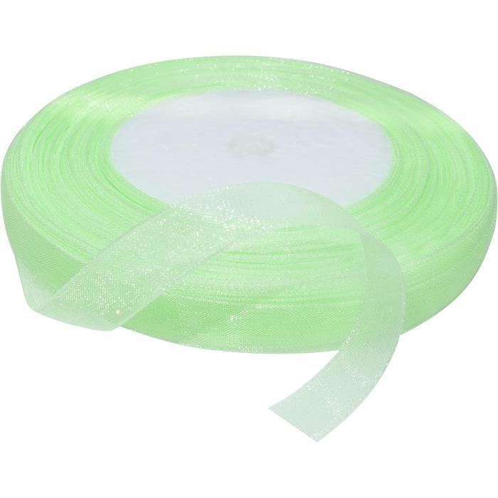 Ruban Organza Transparent 45 M X 4 Cm - Pour Emballage Cadeau, Décoration Mariage Et Artisanat