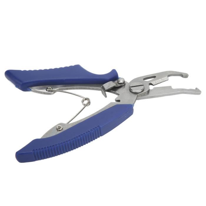 Pinces De Pêche Rapala Pro Guide 7-1/2 - Acier Inoxydable Noir - Pour Décrocher Les Hameçons Facilement