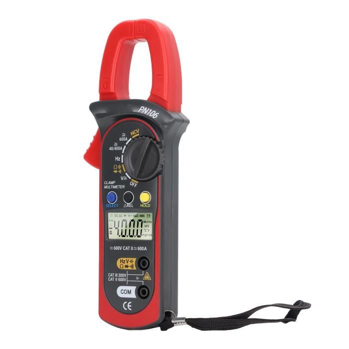 Pince Multimètre Numérique AC/DC - Ampèremètre Clamp - Outil De Mesure électrique - Neuf Générique