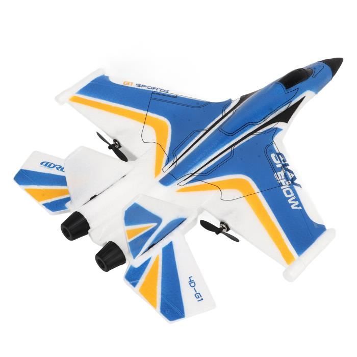 Avion Planeur Volant HONITANO Avec Lumières LED - Jouet Extérieur Rouge Pour Enfants