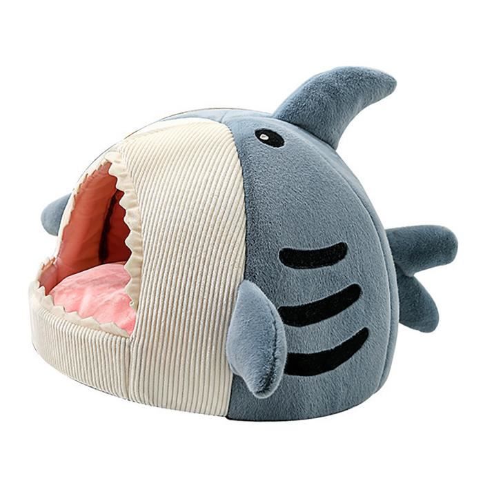 Meilleurs prix pour Lit pour chat - Vvikizy - Requin - Doux - Chaleureux - Intérieur
