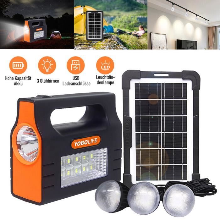 Kit de chargeur de panneau solaire portable Powerstation Solar Generators