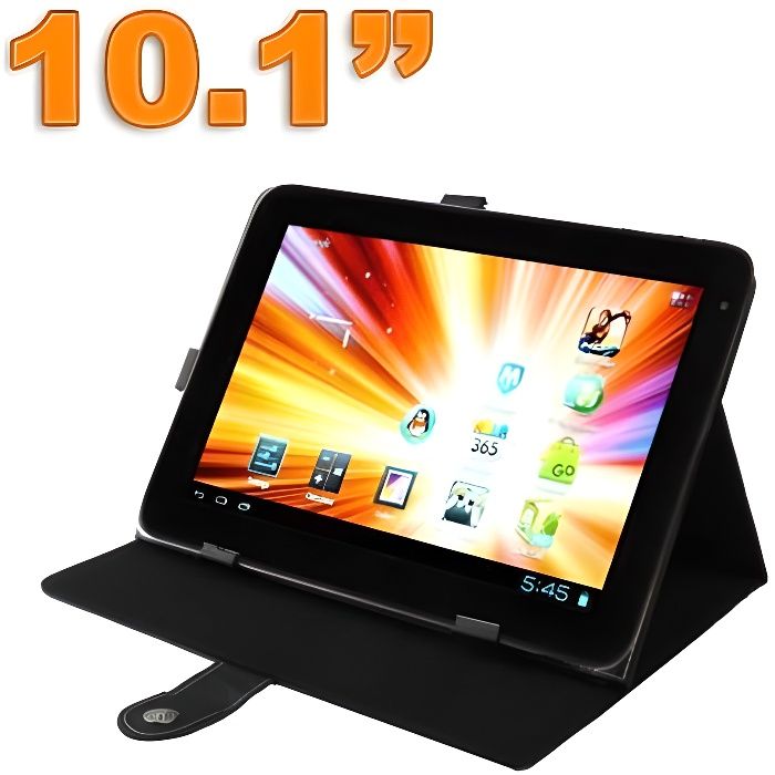 Housse de Protection Tablette Tactile 10.1 Pouces Universelle Support