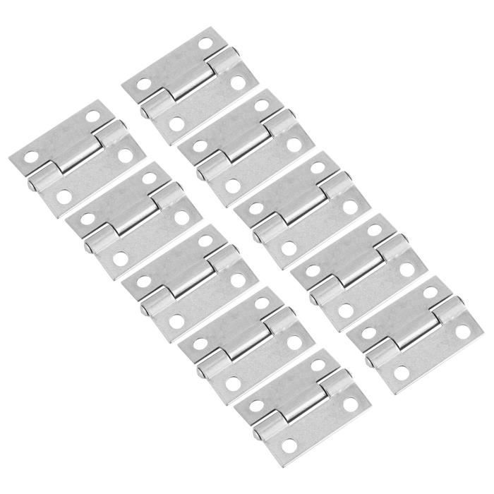 Lot De 10 Charnières En Nylon Avec Goupilles Pour Modèles Réduits D'avion RC - Pièces De Rechange