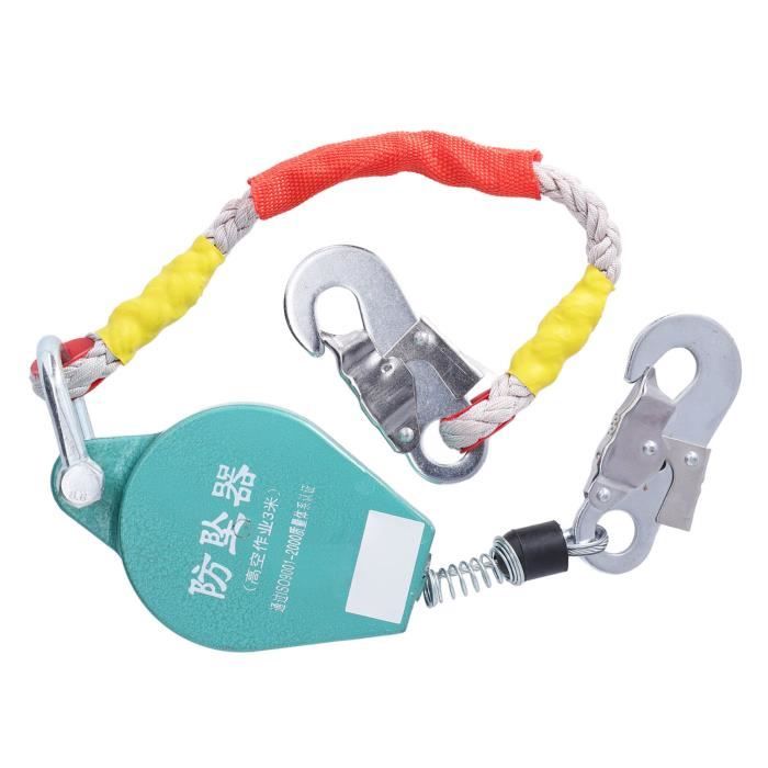 Kit D'Assurage Escalade : Sangle + Corde 20m + Frein à Corde STURZSTOP - Protection Antichute - Neuf