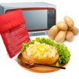 Papiers et feuilles de cuisson,Sac de pommes de terre réutilisable pour micro ondes,cuiseur de cuisson,four de poche de riz-1