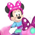 Minnie - Véhicule Scooter avec Side-Car et Figurine 7,5 cm - Jouet pour enfants dès 3 ans-1