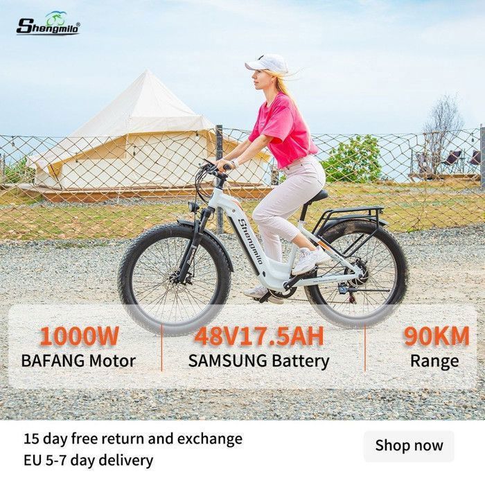 V lo lectrique pour adultes moteur Bafang 500 W avec batterie