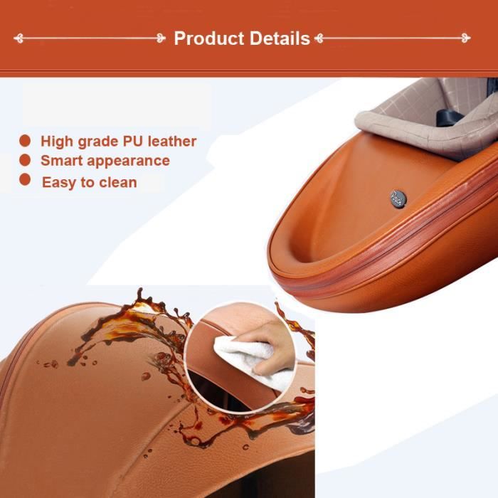 Poussette smart luxe hot sale