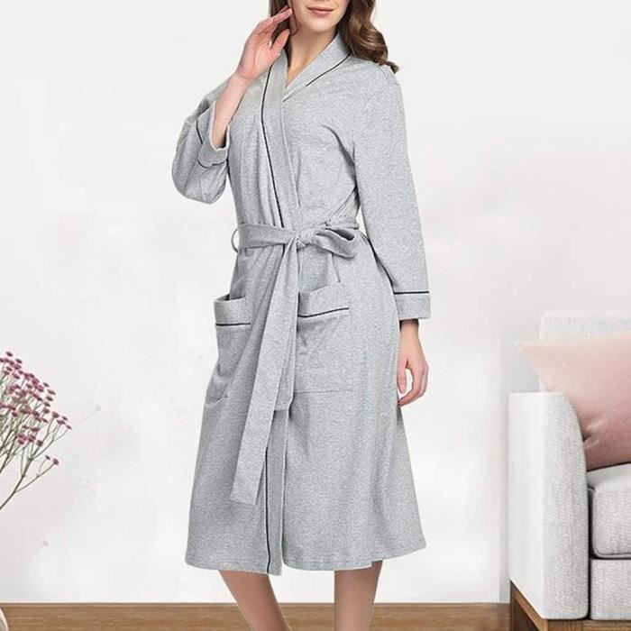 5XL Pyjama Femme Grande Tailleexyingerie en Coton Chic Pas Cher Robe De Chambre Pyjama Peignoir De Bain VeTements 3419 Cdiscount Maison