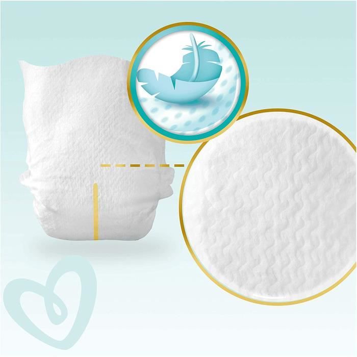 Couches Pampers Taille 6 (13+ kg) - Premium Protection Couches, 120  couches, Pack 1 Mois - Cdiscount Puériculture & Eveil bébé