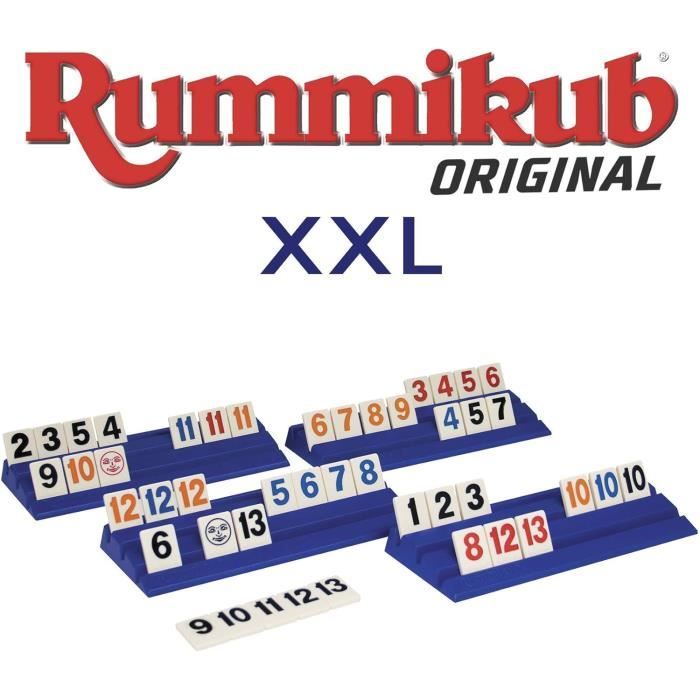 Rummikub Xxl. Con Los Números Más Grande. Más Fácil De Leer. El Famoso Juego De Estrategia Para