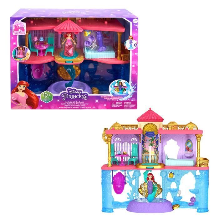 Coffret Le Château de Belle - Disney Princesses Mattel : King Jouet,  Figurines Mattel - Jeux d'imitation & Mondes imaginaires