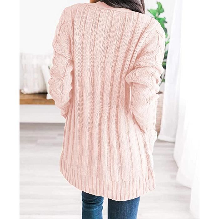 Cardigan Femme, Cardigan Femme Rétro Marron Arc Solide Ourlet Irrégulier Avec Poche Manteau Tricoté Doux Chaud Automne Hiver Veste En Tricot Manches Longues Pull Ouvert Sortie Décontractée Tops Cardigan Femme, Cardigan Femme Rétro Marron Arc Solide Ourlet Irrégulier Avec Poche Manteau Tricoté Doux Chaud Automne Hiver Veste En Tricot Manches Longues Pull Ouvert Sortie Décontractée Tops