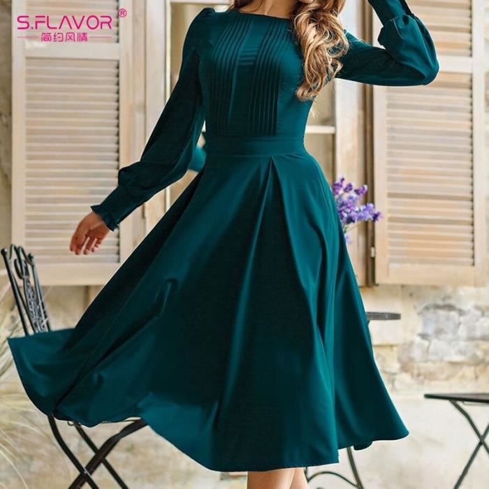Robe verte hotsell trapeze