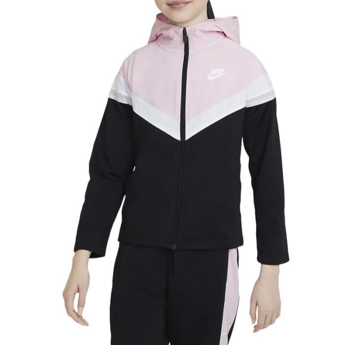 Survetement nike noir et rose clearance