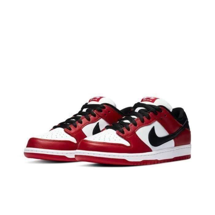 Nike sb dunk 2025 low homme rouge