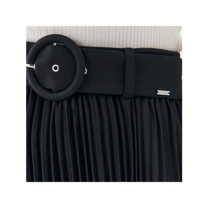 Jupe Gaia pleated skirt Guess Noir Cdiscount Pr t Porter