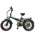 Vélo électrique pliable 20 '' BAOLUJIE D1 - 750W 48V 12.5ah - Shimano 7 vitesses - Écran LCD - Certificat CE-EN15194-2