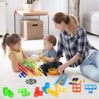 Jeu D'équilibre Bukezudang – 32 Blocs Empilables – ABS – Couleurs Et Formes Variées – Dès 3 Ans