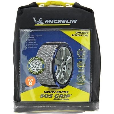 Chaussettes à Neige Haute Résistance Polaire Pour Pneu 225/45R18 195/50R18 | Paire De Chaines Textile Neige - Neuf
