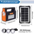 Kit de chargeur de panneau solaire portable Powerstation Solar Generators-3