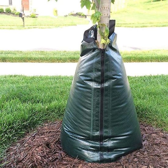4 Sacs D'Arrosage Goutte à Goutte Relaxdays - 75L - Arbre Jusqu'à 25cm