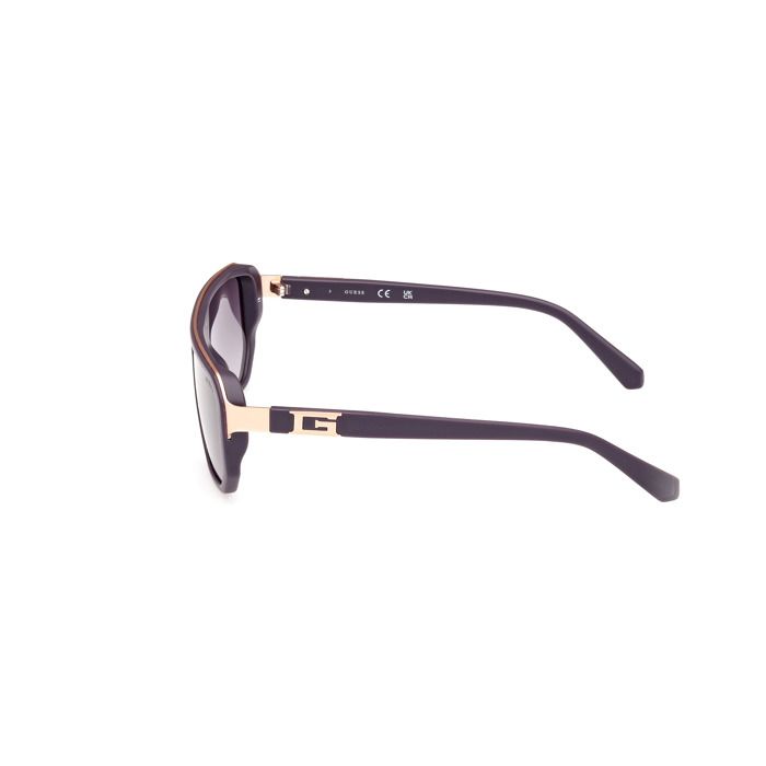 Guess 00124 Lunettes de soleil pour hommes de forme géométrique