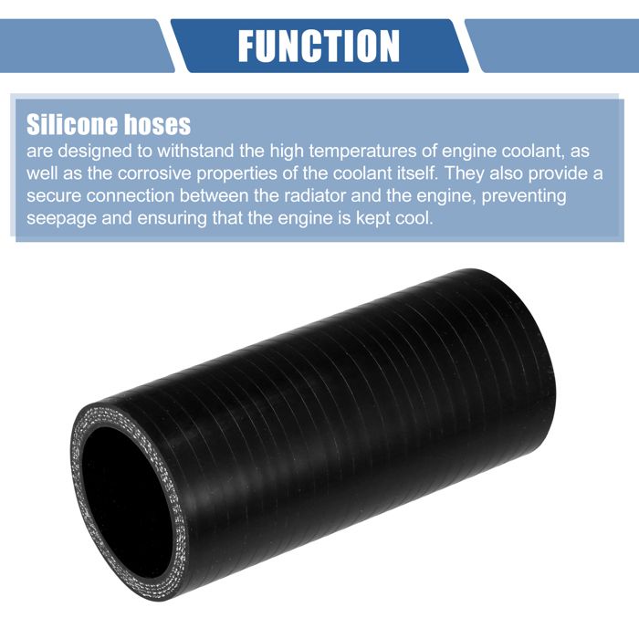 Tuyau Silicone Voiture 90 Degrés 45mm/1.77"-51mm/2.01" Id