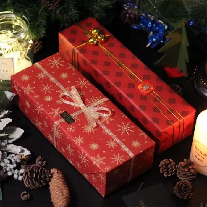 Papier Cadeau Noel,Emballage Cadeau 10 Feuilles,Papier Kraft Noel, Papiers  Cadeaux Noël,Papier Cadeau Noël Rouleau,Noel Papi[x4562]